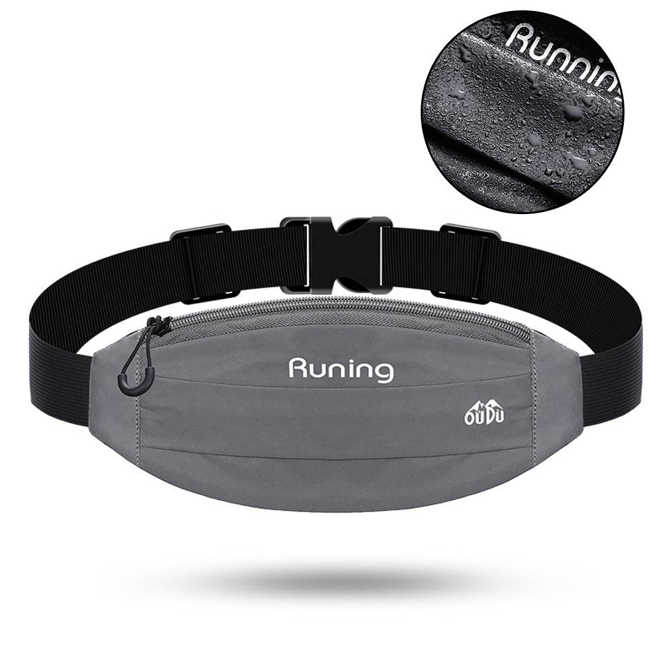 Running Gear Belt - 男性と女性のための反射性携帯電話ケース,ランニングバッグ,スポーツポケット,ウエストパック,防水ベルト
