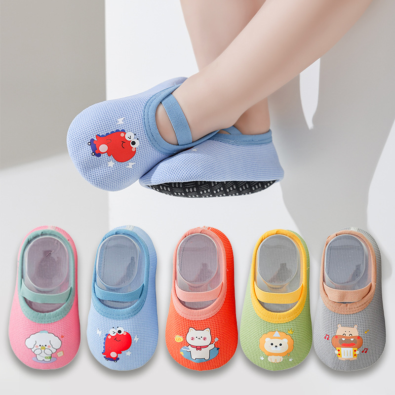 Anti Blister Sock - ベビーノンスリップソックス子供屋内暖かい床靴男の子と女の子幼児靴遊園地幼稚園ノンスリップ