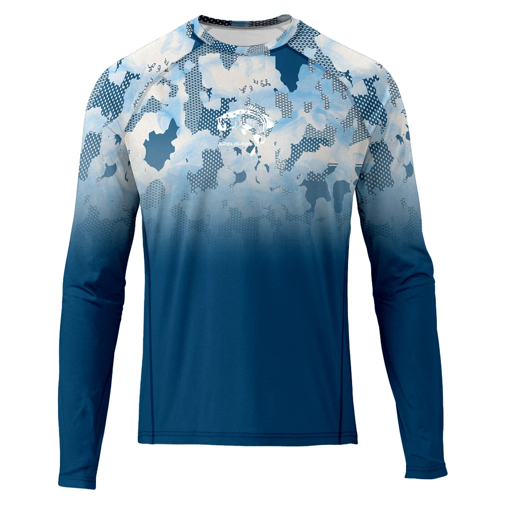 Running Gear Long Sleeve - Upf 50 plusフィッシングシャツ、ランニングTシャツ、ビーチギア、アウトドアスポーツ、サーフィンドレス、アングラーウェア、長袖ウェアトップス、サマーウェア