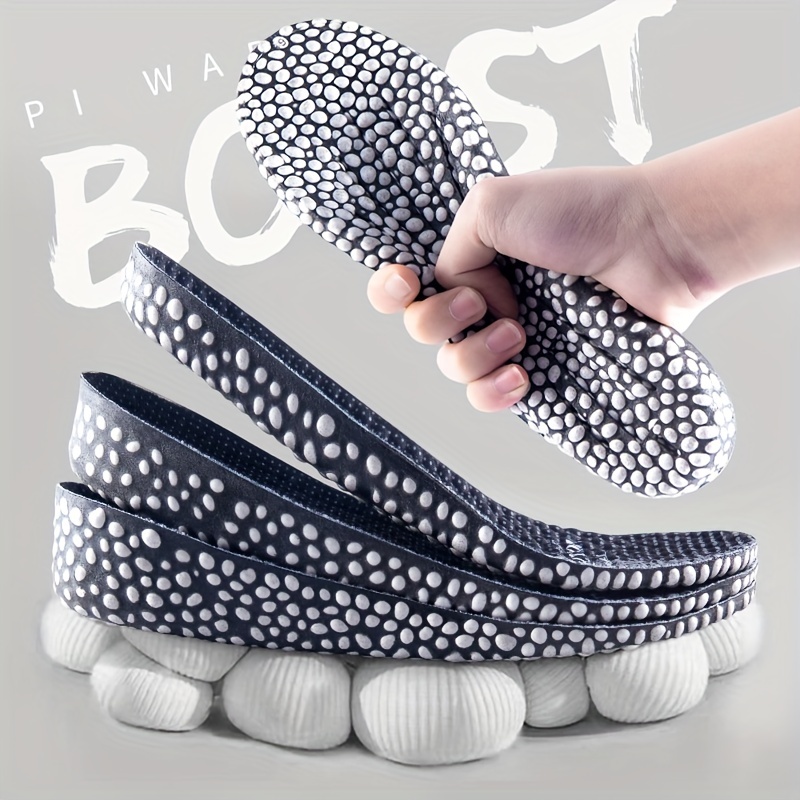 Running Gear Woman - 1 ペアブースト身長増加靴インソール男性女性ソフトコンフォートランニングスポーツインソール足 1.5/2.5/3.5 センチメートル成長靴パッド