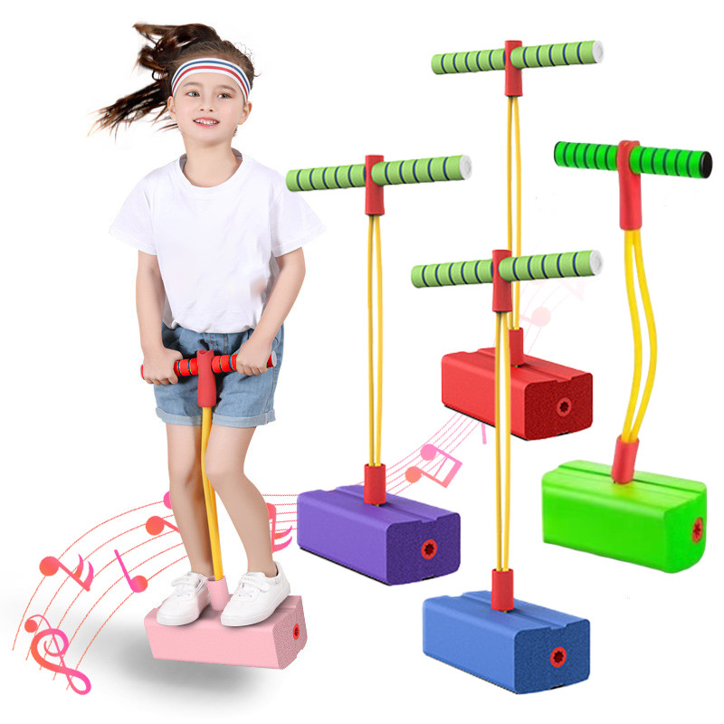 Running Gear For Kids - キッズスポーツゲームおもちゃフォームスティックジャンパー屋内屋外楽しいフィットネス機器バウンス感覚おもちゃを向上させる少年少女ギフト
