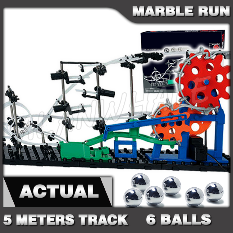 Running Gear For Kids - 560cmレール マーブルラン ギア駆動 階段迷路 レース ローラーコースター