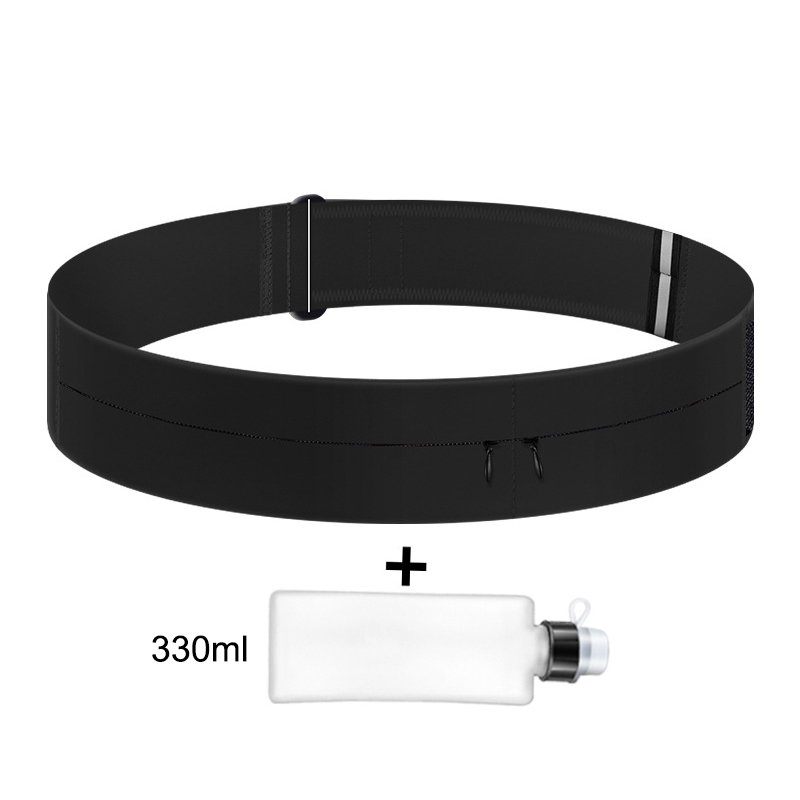 ランニングベルトウエストバッグウォーターボトル付き女性スポー - Running Gear Belt のレビューと価格