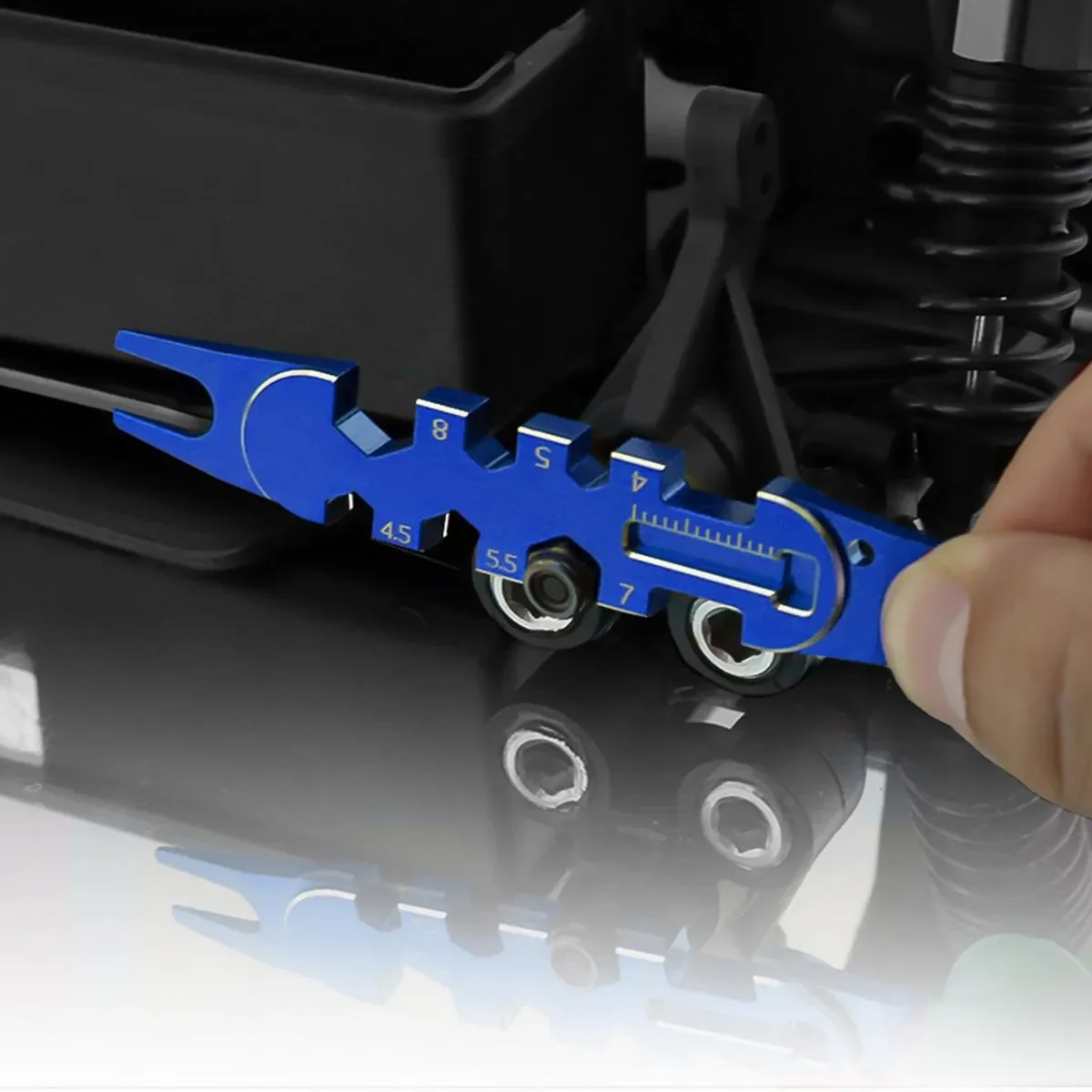 1個入り 赤/青 レンチ RCカー クライミングカー フラッ - Running Gear In A Car のレビューと価格
