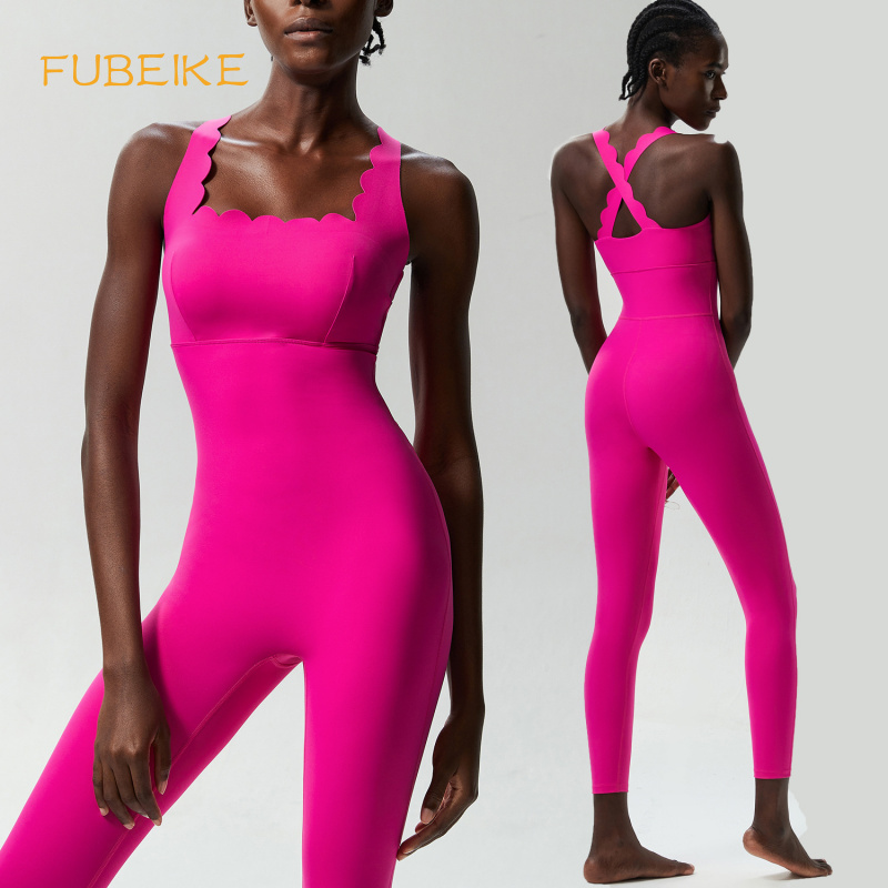 FUBEIKE 小波ビューティーバックヨガフィットネスワンピ - Running Gear Woman のレビューと価格