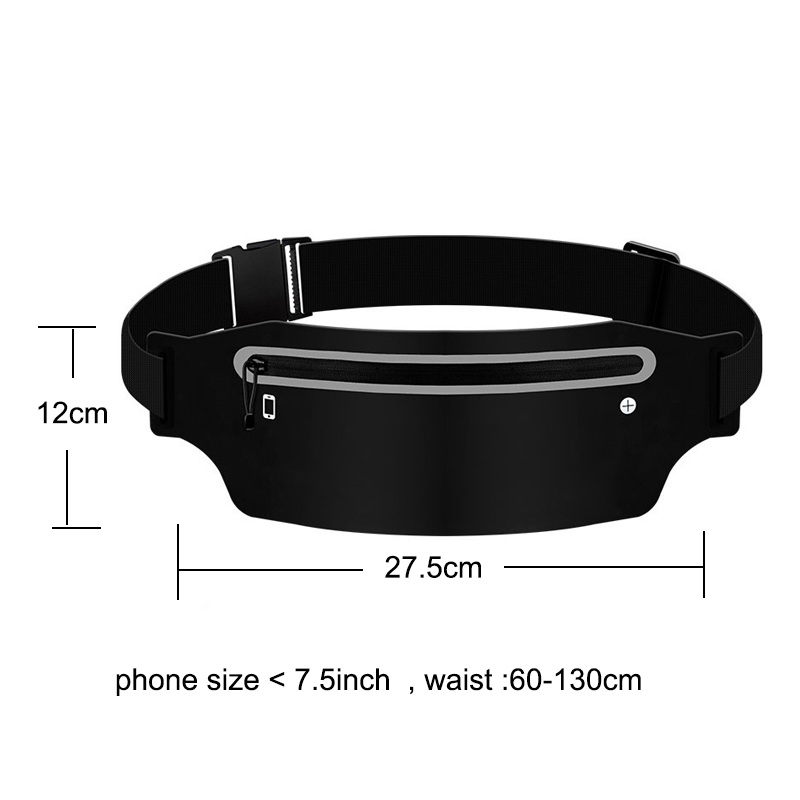 ランニングベルトウエストバッグスポーツファニーパック女性男性 - Running Gear Belt のレビューと価格