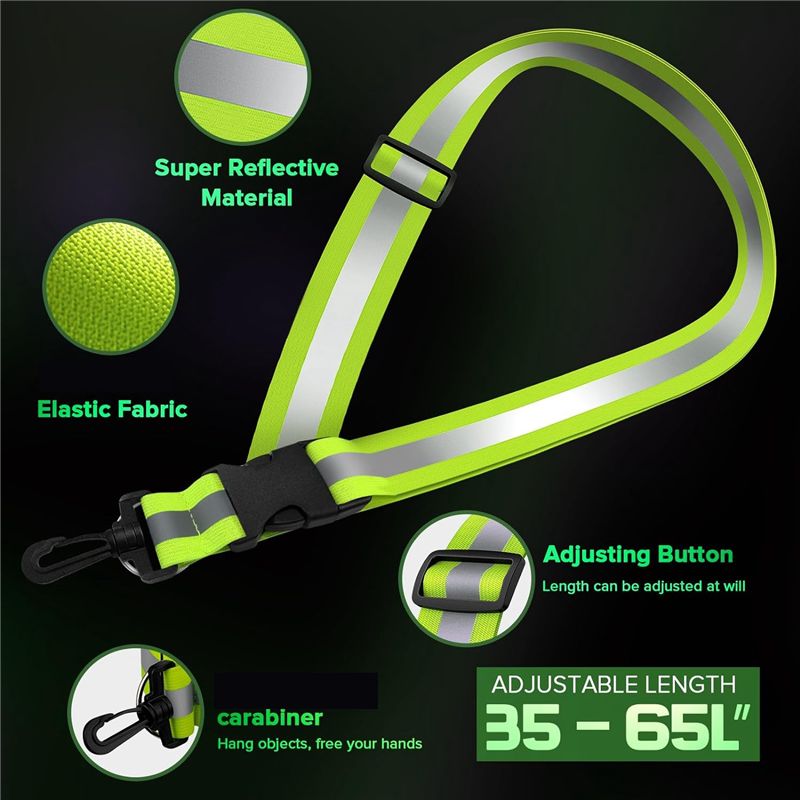 A04G-夜間歩行用反射サッシュ 反射ランニングギア ナイト - Running Gear At Night のレビューと価格