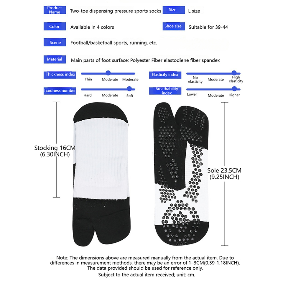 LOOGDEEL 二本指ノンスリップシリコンドットプロフェッ - Anti Blister Sock のレビューと価格