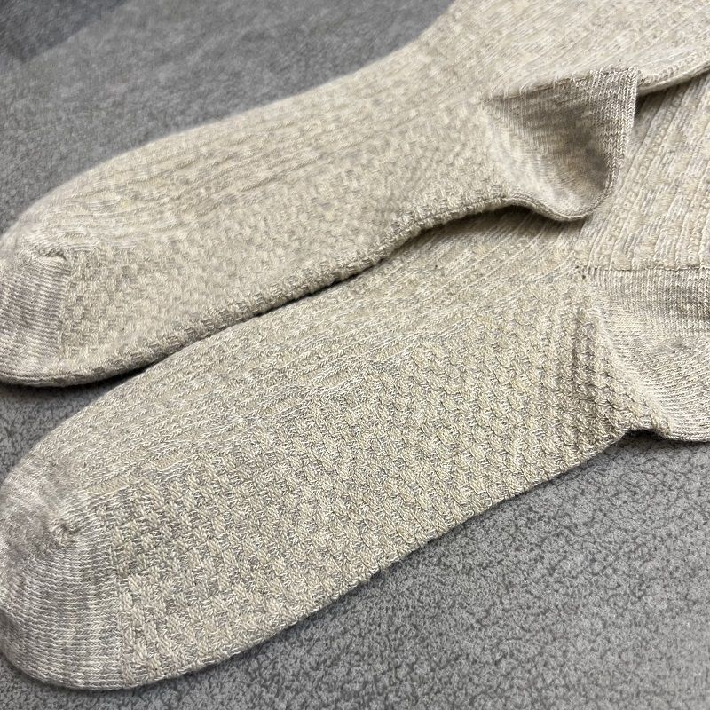 1 ペア麻クルーソックスユニセックスカップルソックス四季通気 - Anti Blister Sock のレビューと価格