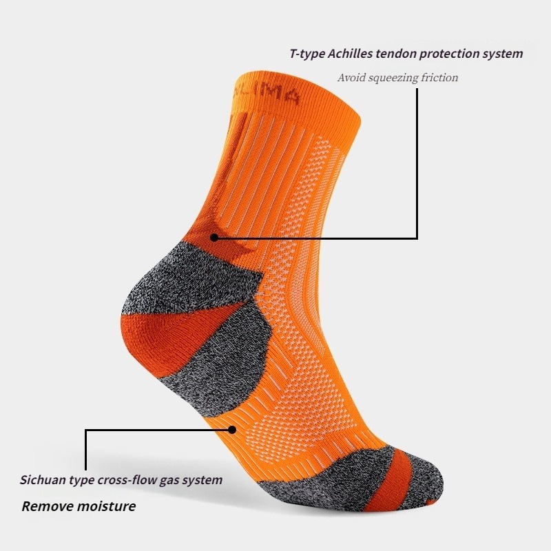 スポーツソックス 吸湿発散性 プロフェッショナル マラソン  - Anti Blister Sock のレビューと価格