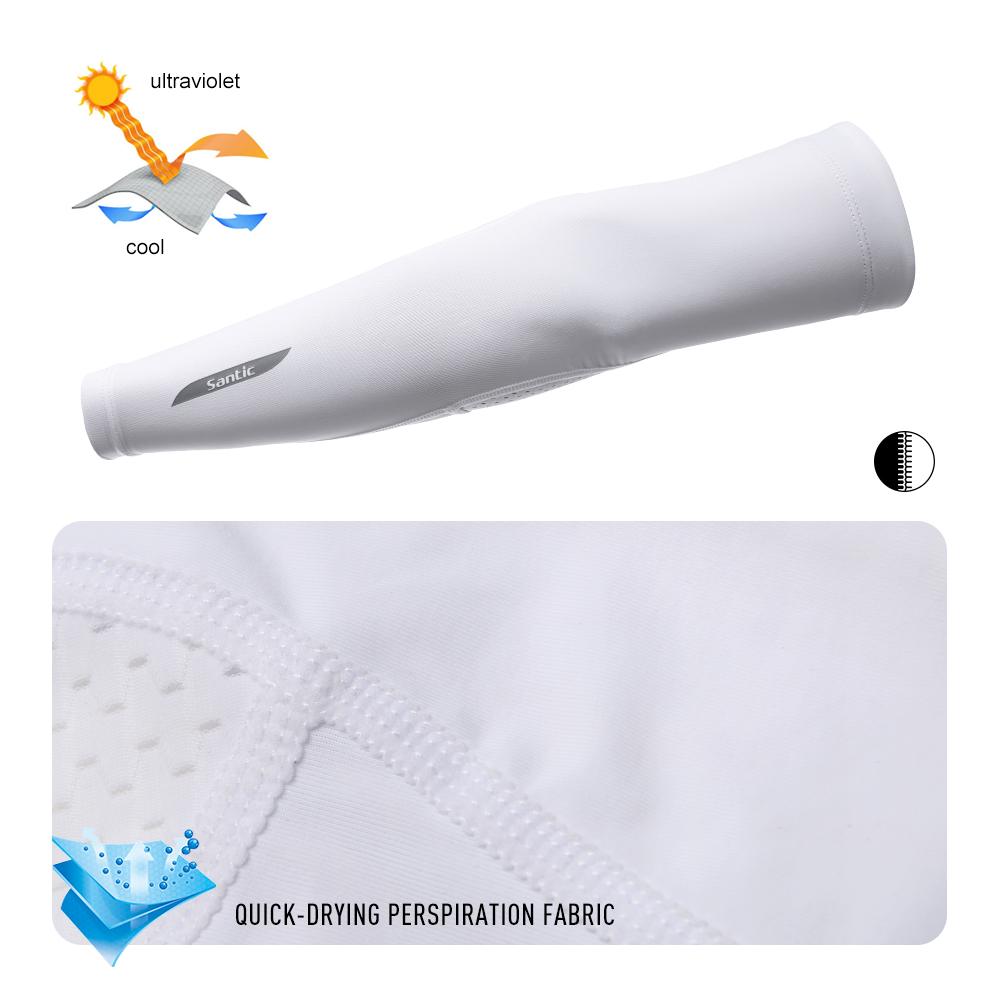 Santic-sportsアーム圧縮スリーブ、冷却アーム、保 - Running Gear Satisfy のレビューと価格