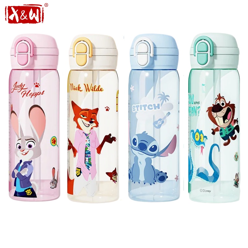 X&W ディズニー 580ml スポーツボトル 子供用 BP - Running Gear For Kids のレビューと価格