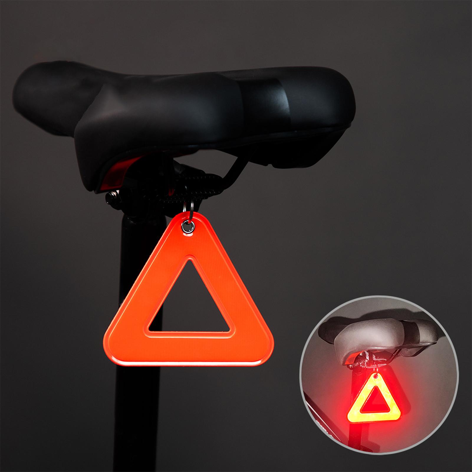 三角形安全自転車ギアリフレクター高視認性屋外夜間ランニング反 - Running Gear Satisfy のレビューと価格
