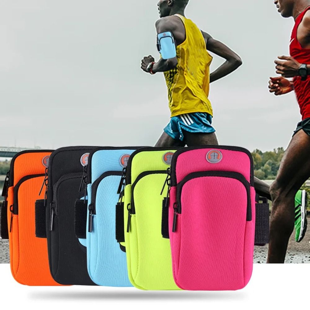 耐久性のあるネオプレンスポーツアームバンド電話ケース通気性メ - Running Gear Backpack のレビューと価格