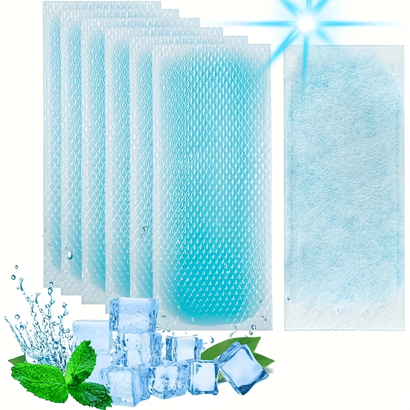 8 個のジェル冷却パッチ使い捨て自己粘着コールドパックポータ - Energy Gel Pack のレビューと価格