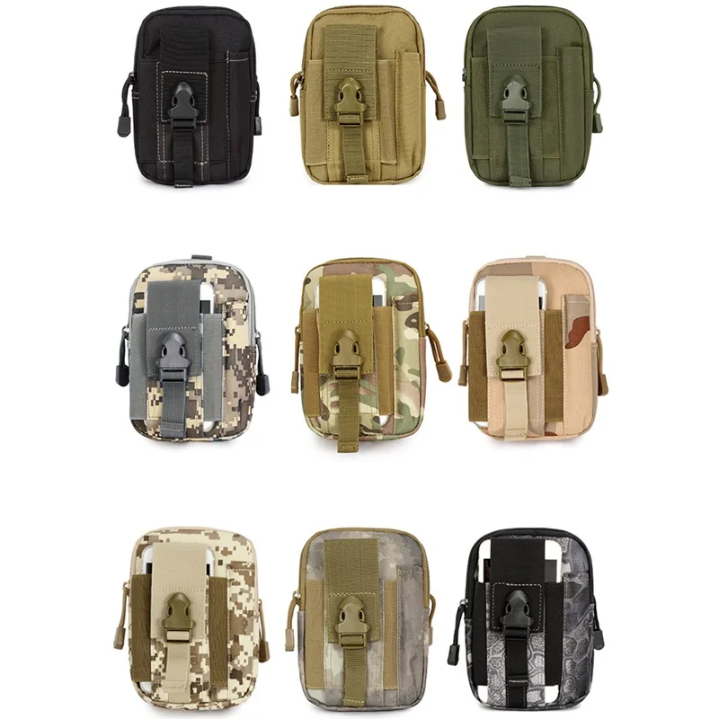 小さなモールポーチウエストパックバッグ電話ホルダーアウトドア - Running Gear Backpack のレビューと価格