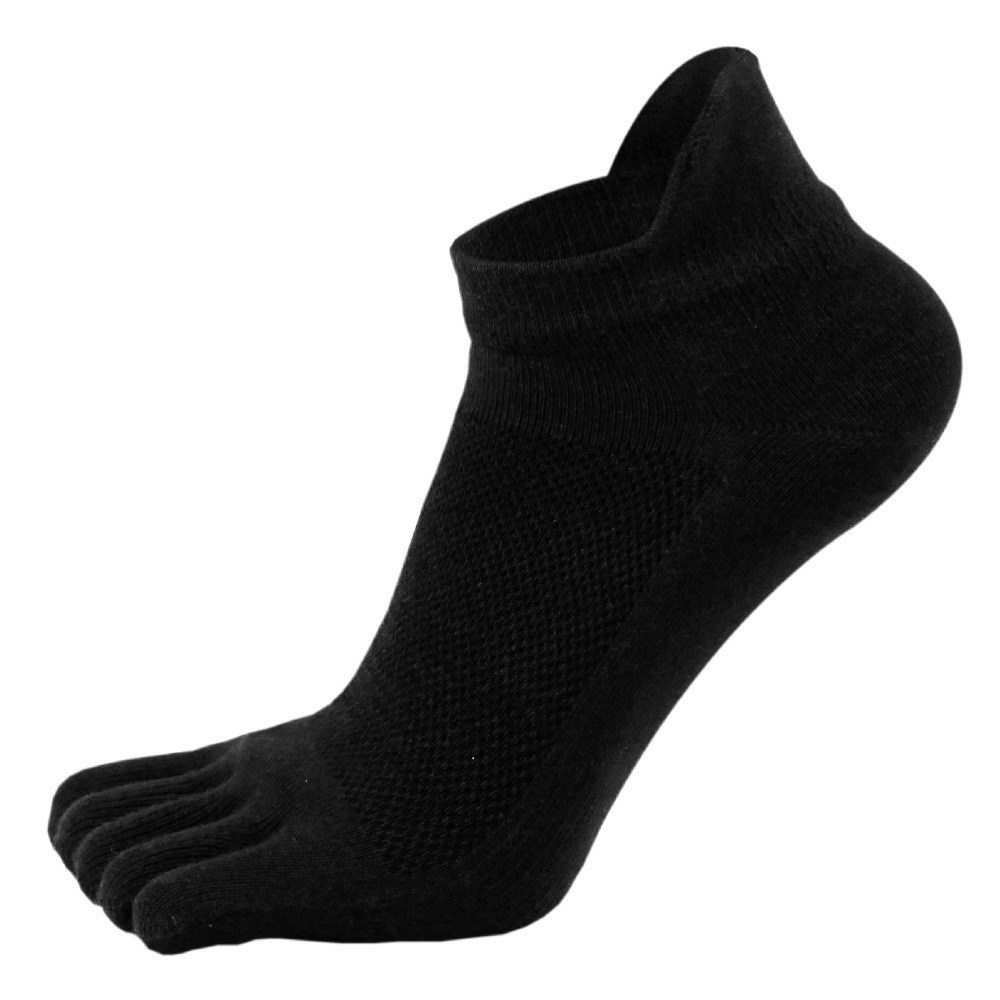 1/5 ペア綿メンズ 5 本指ソックス夏用ソリッドカラーメッ - Anti Blister Sock のレビューと価格