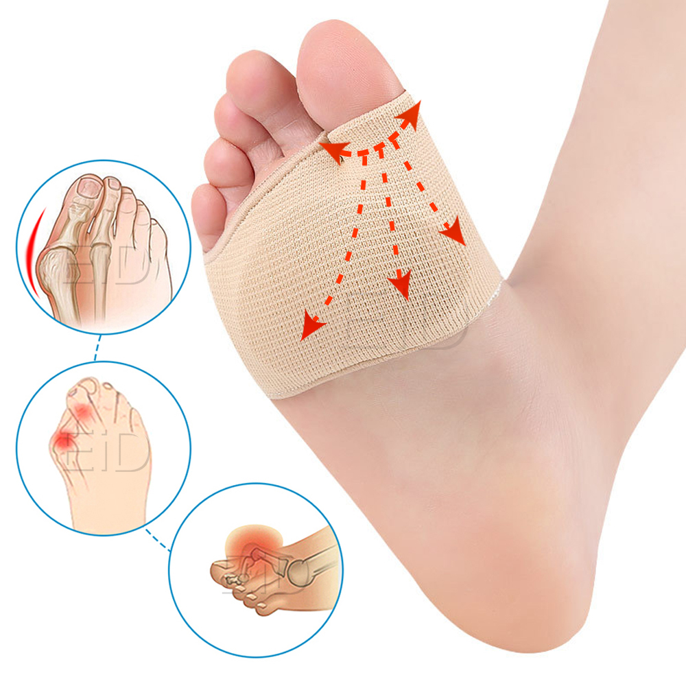 EID シリコーン中足骨スリーブパッドハーフつま先バニオンソ - Anti Blister Sock のレビューと価格