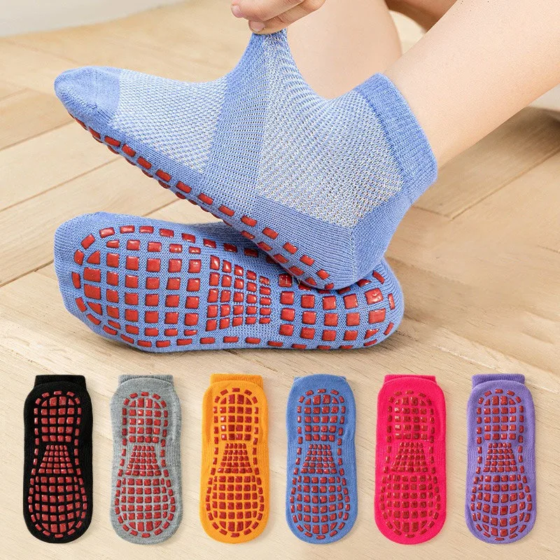 ノンスリップシリコーン幼児靴下ファッション固体子供フロアソッ - Anti Blister Sock のレビューと価格