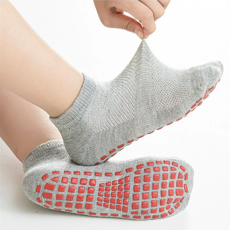 ノンスリップシリコーン幼児靴下ファッション固体子供フロアソッ - Anti Blister Sock のレビューと価格