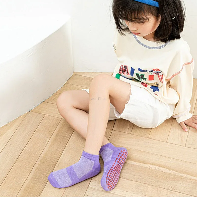 ノンスリップシリコーン幼児靴下ファッション固体子供フロアソッ - Anti Blister Sock のレビューと価格