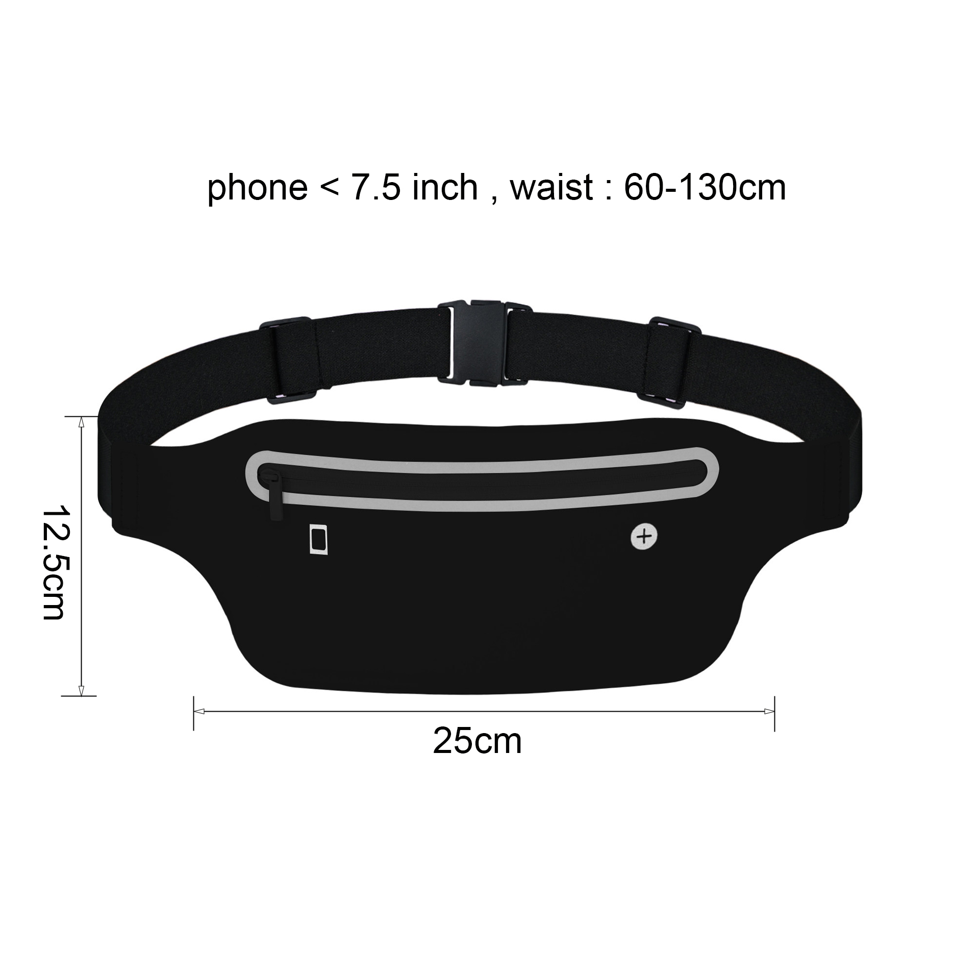 ランニングベルトウエストバッグスポーツファニーパック女性男性 - Running Gear Belt のレビューと価格