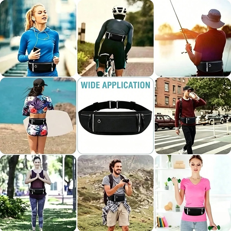 プロのランニングウエストバッグスポーツベルトポーチ携帯電話ケ - Running Gear Belt のレビューと価格