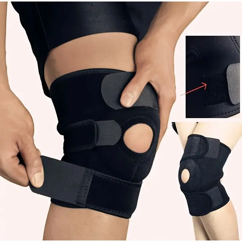 春用サポート付き膝パッド、スポーツランニング用通気性圧縮膝ス - Running Gear Satisfy のレビューと価格