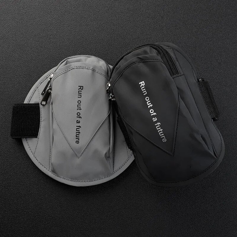 男性と女性のための反射携帯電話アームバッグ、安全手首バッグ、 - Running Gear Backpack のレビューと価格