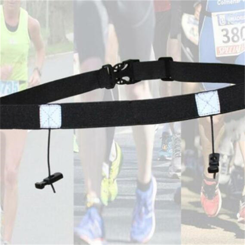 ランニングレースナンバーベルトウエストパックビブホルダートラ - Running Gear Motor のレビューと価格