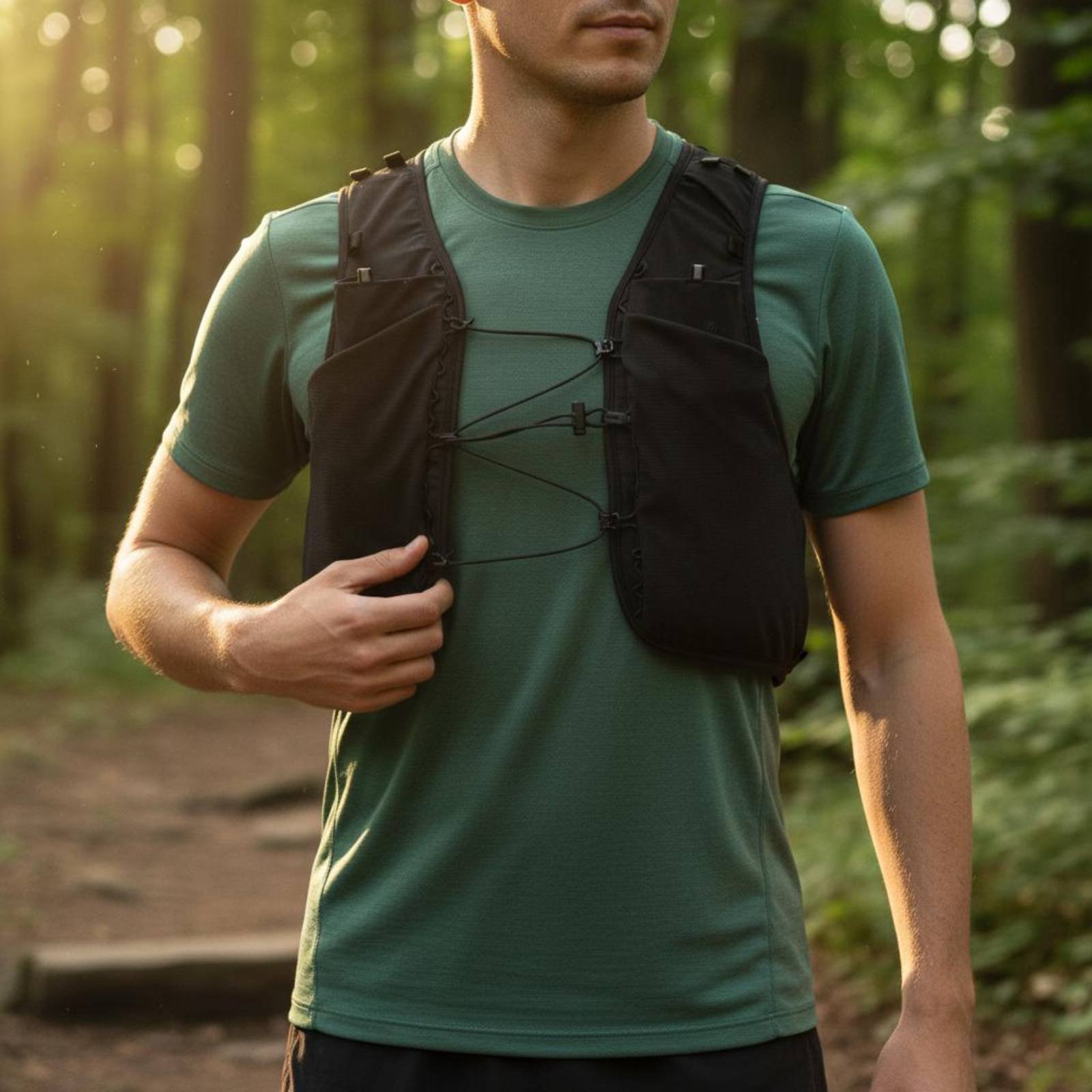 軽量ランニングベスト ポータブル軽量トレイルベスト アウトド - Running Gear Satisfy のレビューと価格