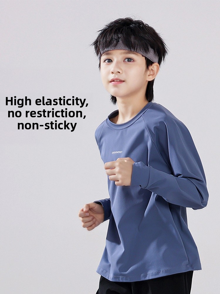 速乾性スポーツ Tシャツ 子供用 男の子と女の子用 バスケッ - Running Gear Girls のレビューと価格