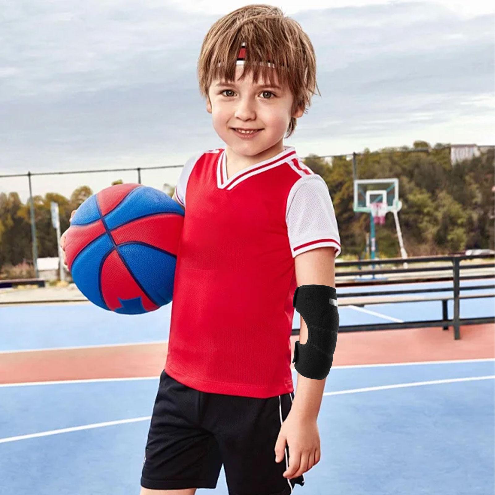 子供用肘パッド通気性のある屋外保護具肘ガードパッド保護具ウォ - Running Gear For Kids のレビューと価格
