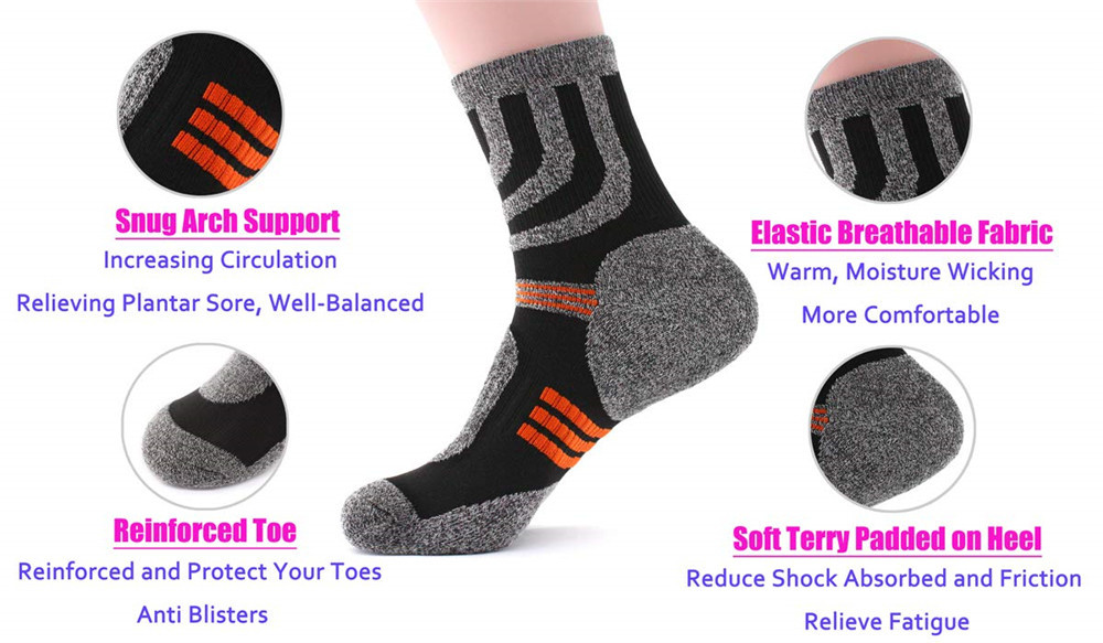 男性用ブリスターソックス,アウトドアスポーツ,ランニング,サ - Anti Blister Sock のレビューと価格